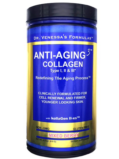 Dr. Venessa's Anti-Aging 3™ Collagen Types I, II, III, 615G