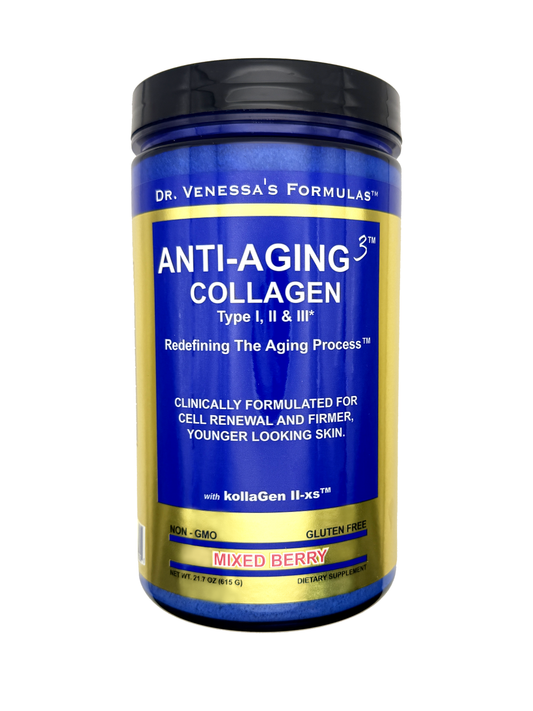 Dr. Venessa's Anti-Aging 3™ Collagen Types I, II, III, 615G