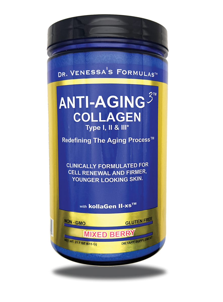 Dr. Venessa's Anti-Aging 3™ Collagen Types I, II, III, 615G