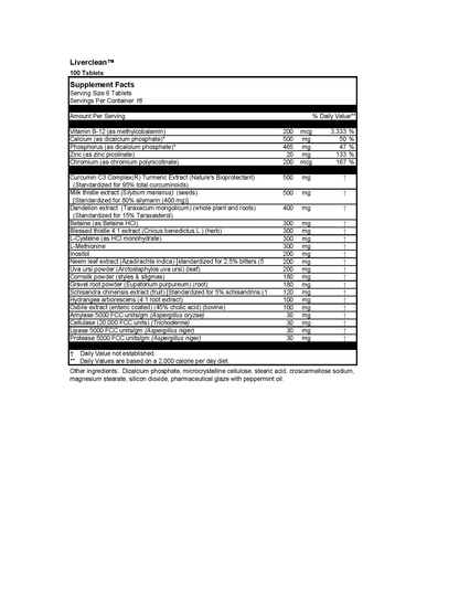 Liverclean™ 100 TABS