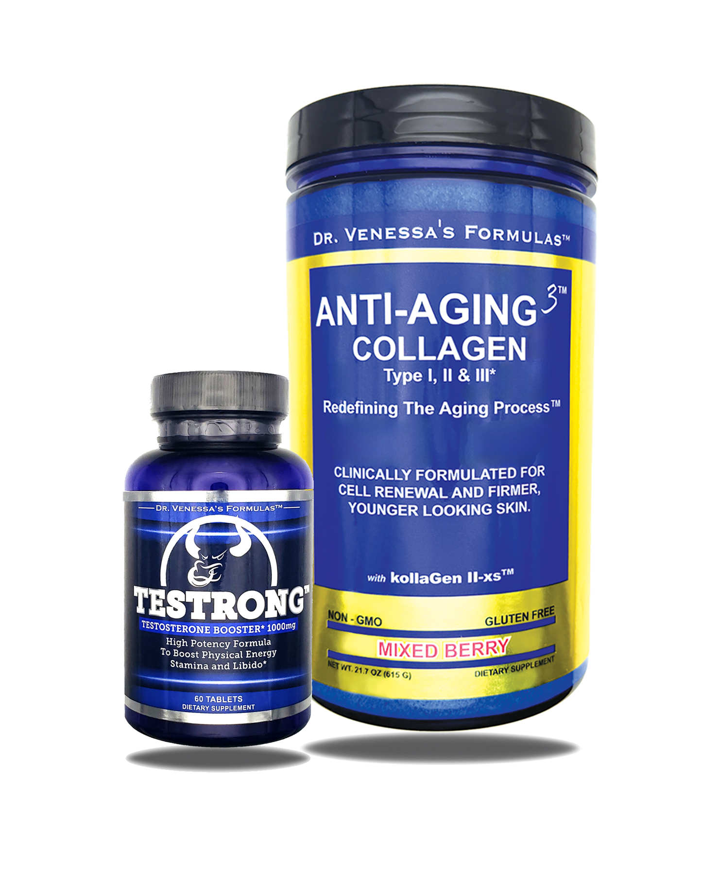 Testrong™ + Anti-Aging 3™ Collagen