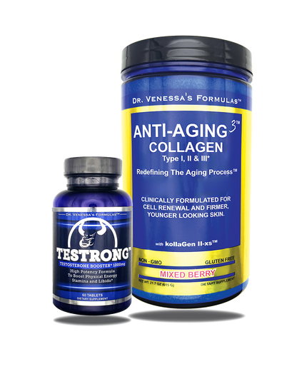 Testrong™ + Anti-Aging 3™ Collagen